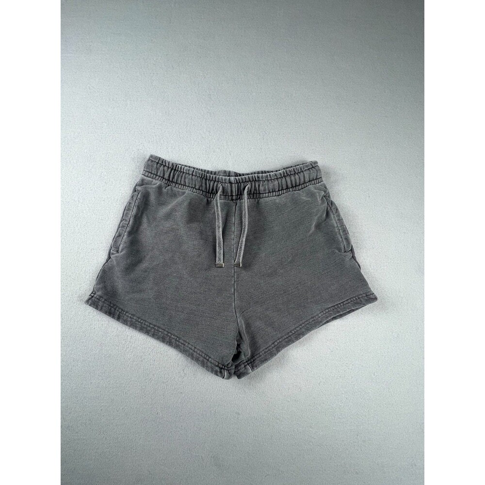 Talentless 100% Cotton Womens M Heavyweight Classic Shorts Gray High Rise